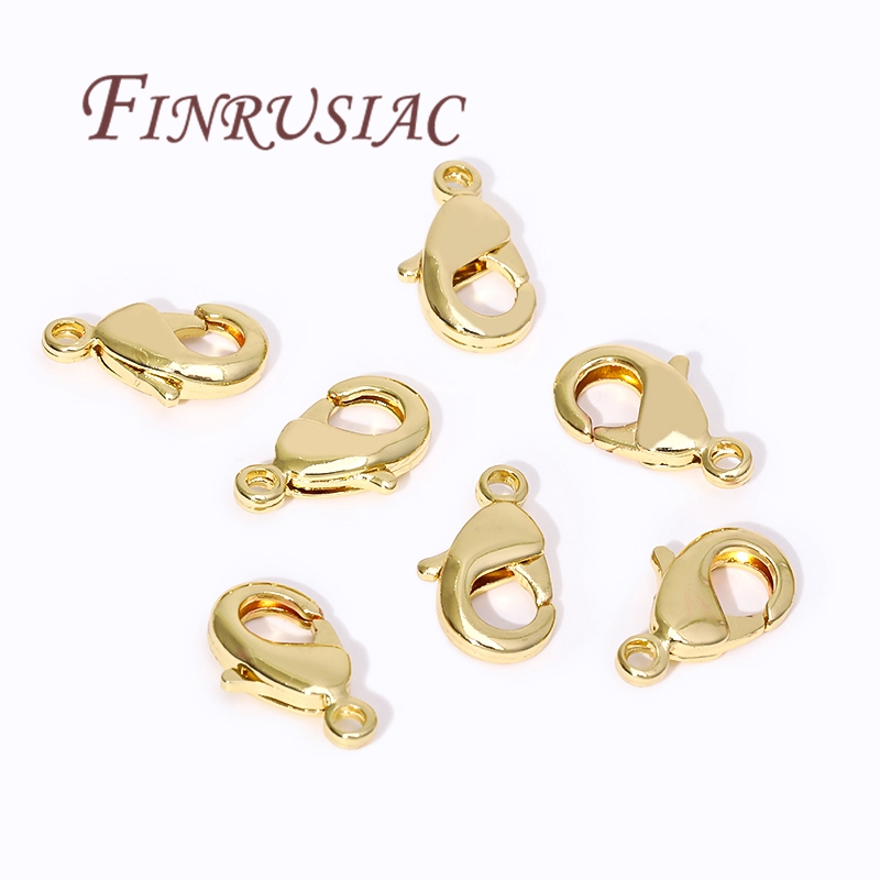 Jewelry Making Class - 18K Gold Plated Lobster Clasps For