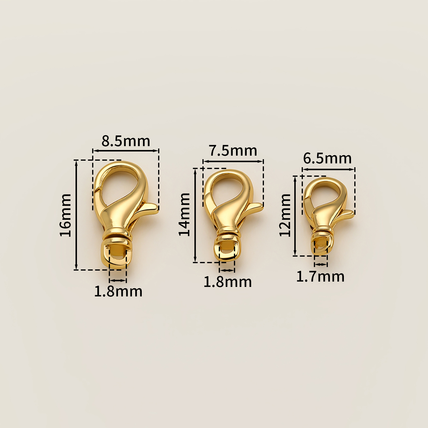 2Pcs 14/18K Gold Rotating Lobs - Jewelry Making Class recension och pris