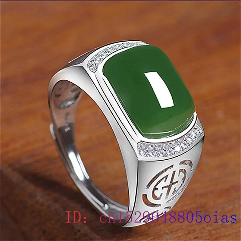 Green Jade Ring Gifts Fashion  - Jewelry Making With Stones recension och pris