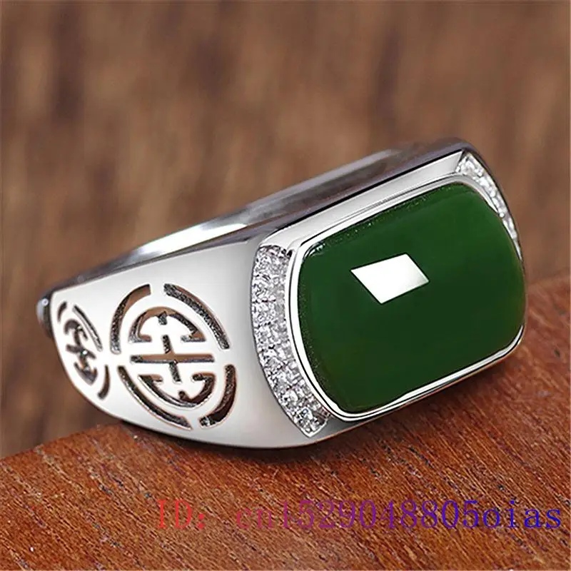 Green Jade Ring Gifts Fashion  - Jewelry Making With Stones recension och pris