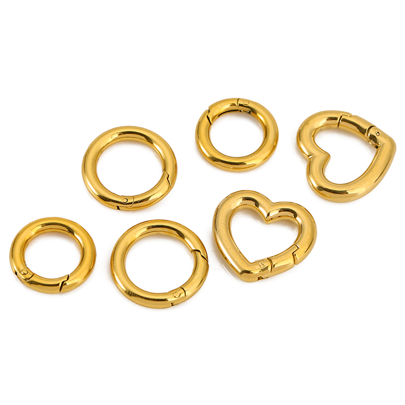 2pcs Stainless Steel Clasps He - Jewelry Making Class recension och pris