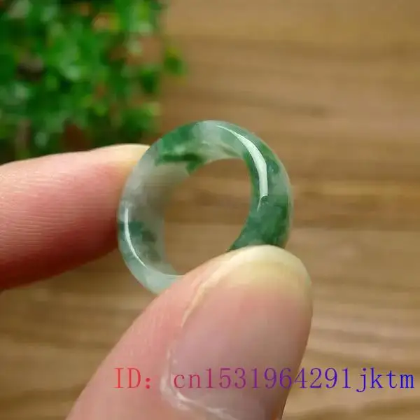 Green Jade Ring Natural Gemsto - Jewelry Making With Stones recension och pris