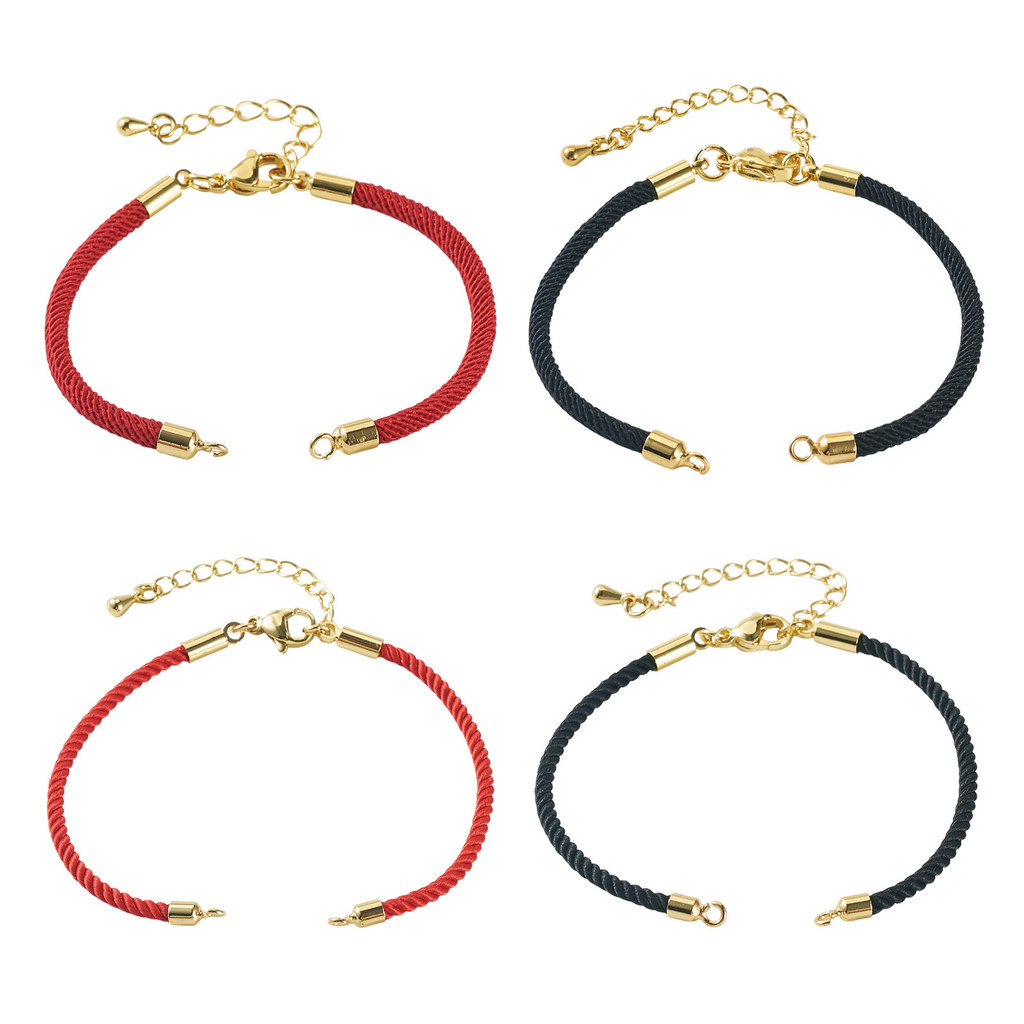 4Pcs Adjustable Nylon Milan Co - Jewelry Making For Couples recension och pris