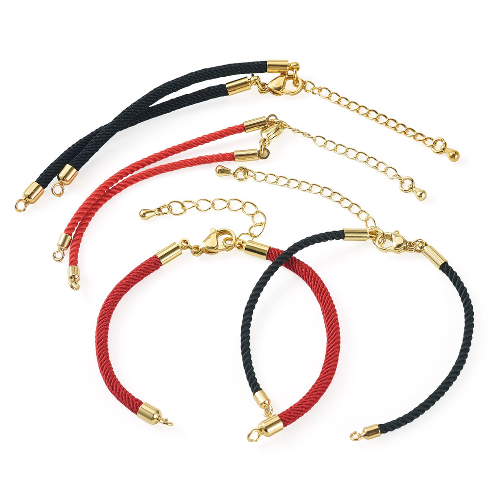 4Pcs Adjustable Nylon Milan Co - Jewelry Making For Couples recension och pris