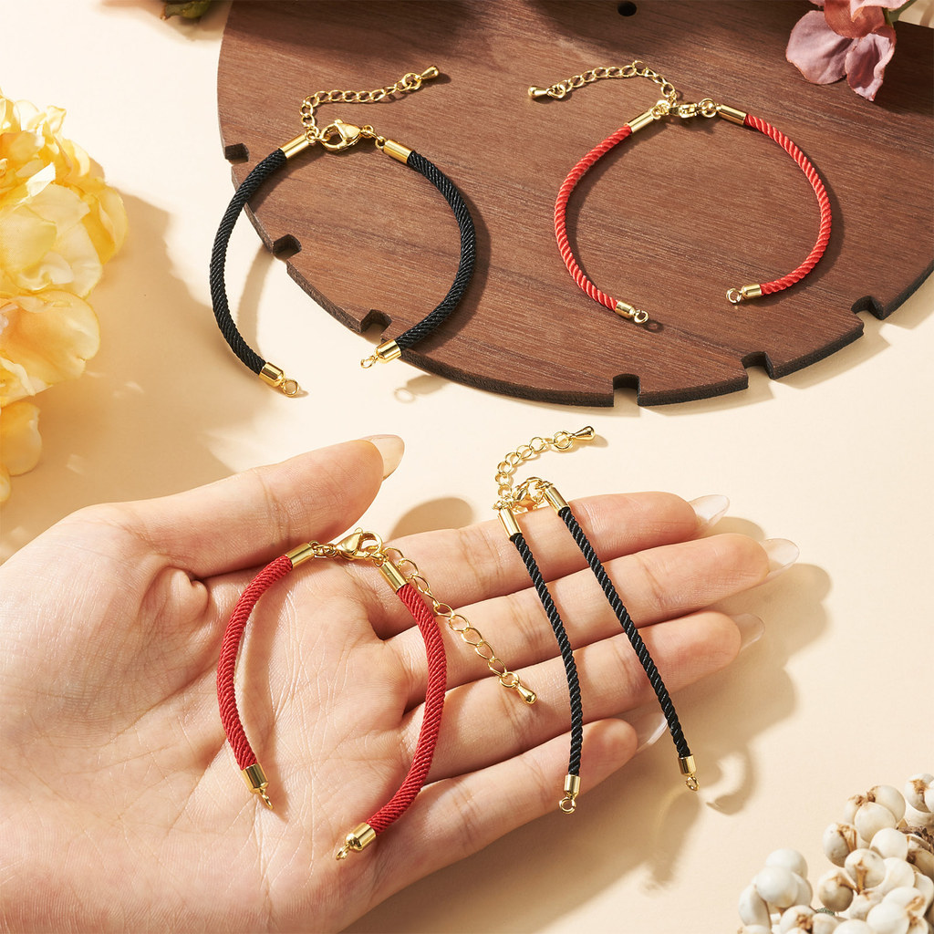 4Pcs Adjustable Nylon Milan Co - Jewelry Making For Couples recension och pris