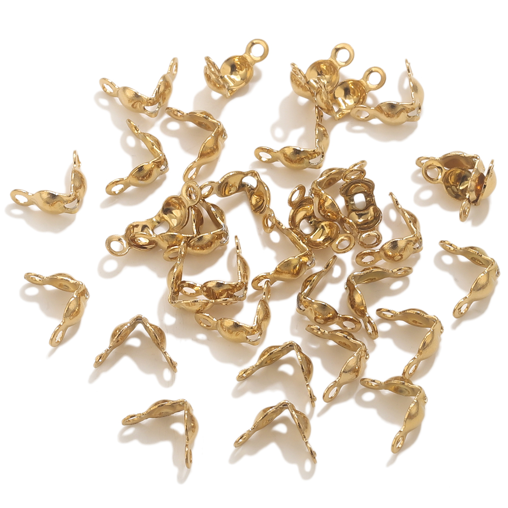 50pcs PVD Gold Plated Stainles - Jewelry Making Necklaces recension och pris