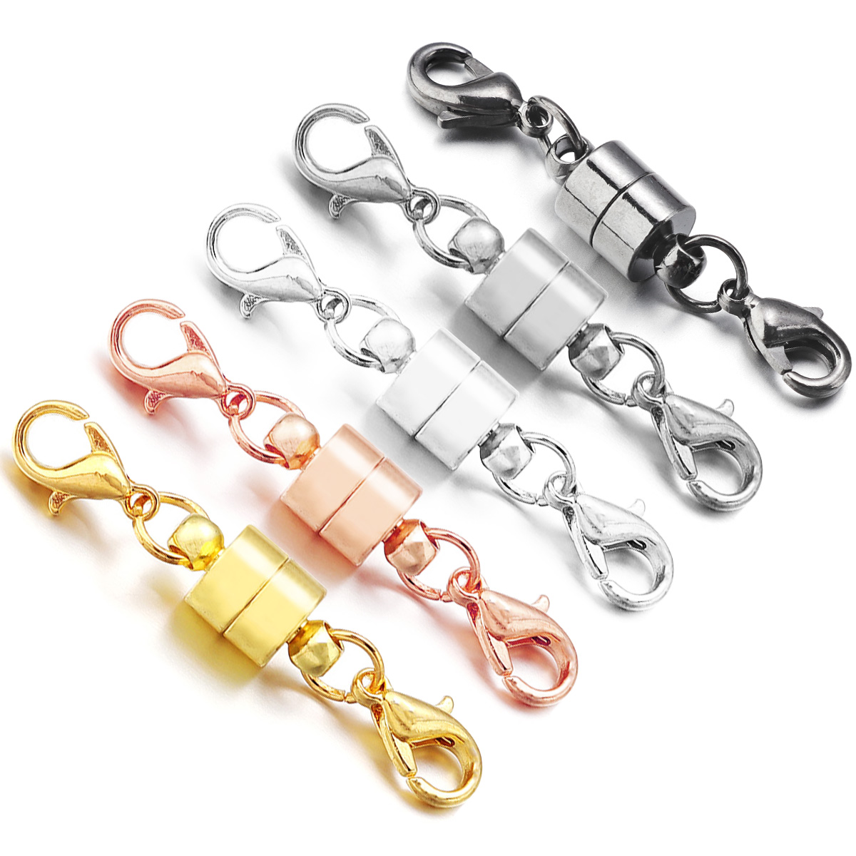 5Sets/Lot Magnetic Clasps With - Jewelry Making Necklaces recension och pris