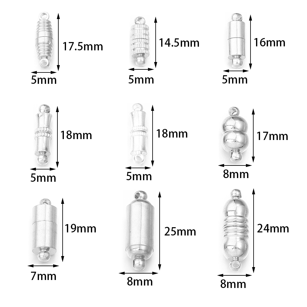 5pcs/lot Strong Magnetic Clasp - Jewelry Making Class recension och pris