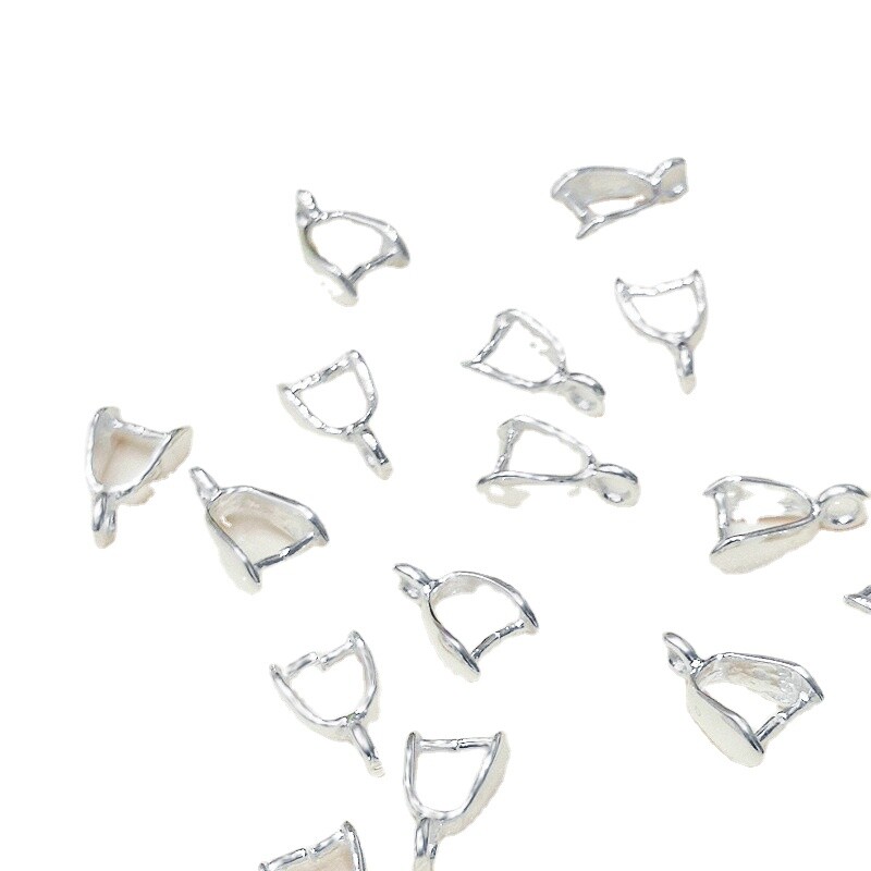 50pcs Silver Plated Connector  - Jewelry Making With Stones recension och pris