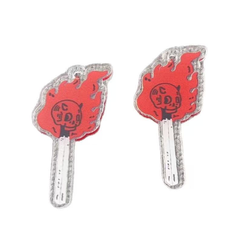 10pcs acrylic skull pendant, D - Jewelry Making Necklaces recension och pris