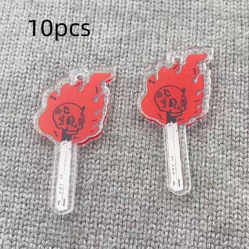 10pcs acrylic skull pendant, D - Jewelry Making Necklaces recension och pris