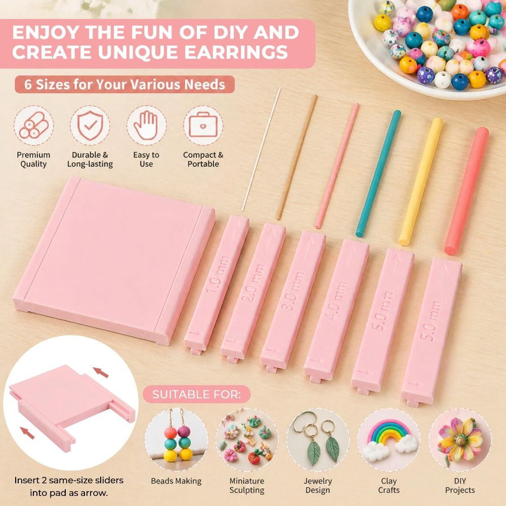 Plastic Clay Roller Guide Roll - Jewelry Making Guide recension och pris