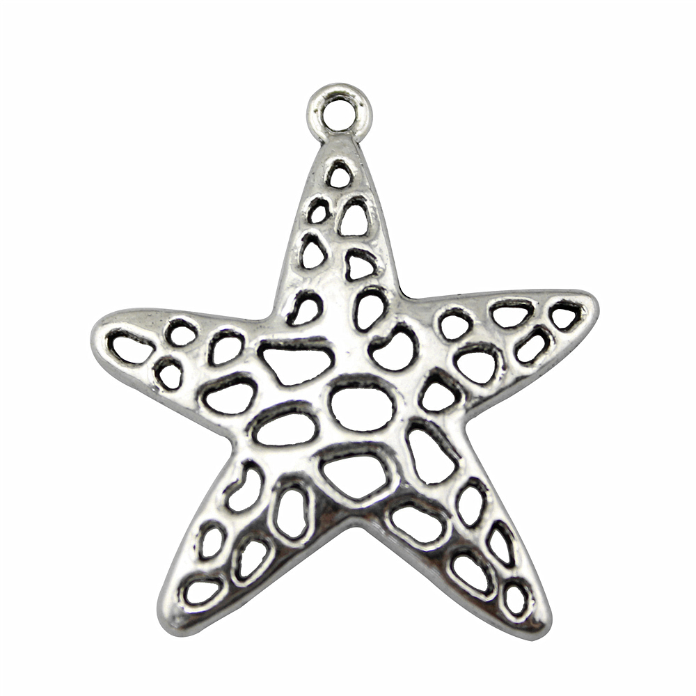 4pcs/lot Starfish Charms For J - Jewelry Making For Couples recension och pris