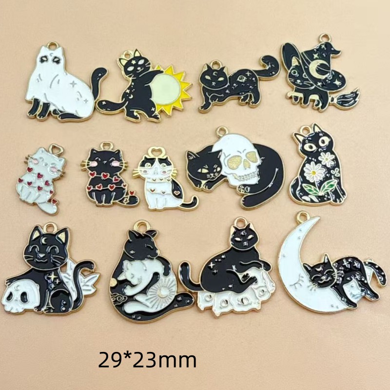 10pcs Original Alloy Enamel Bl - Jewelry Making Necklaces recension och pris