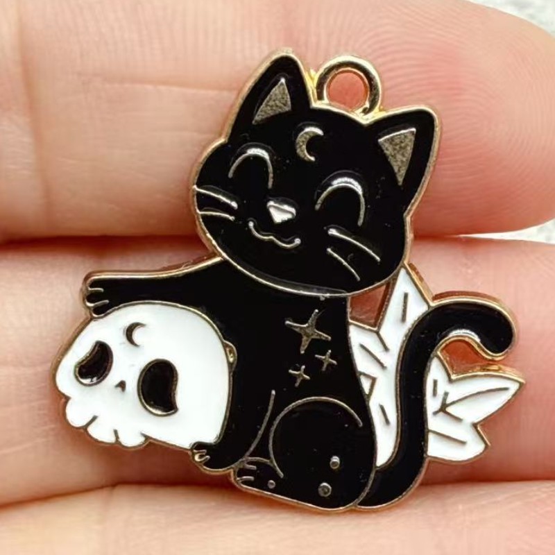 10pcs Original Alloy Enamel Bl - Jewelry Making Necklaces recension och pris