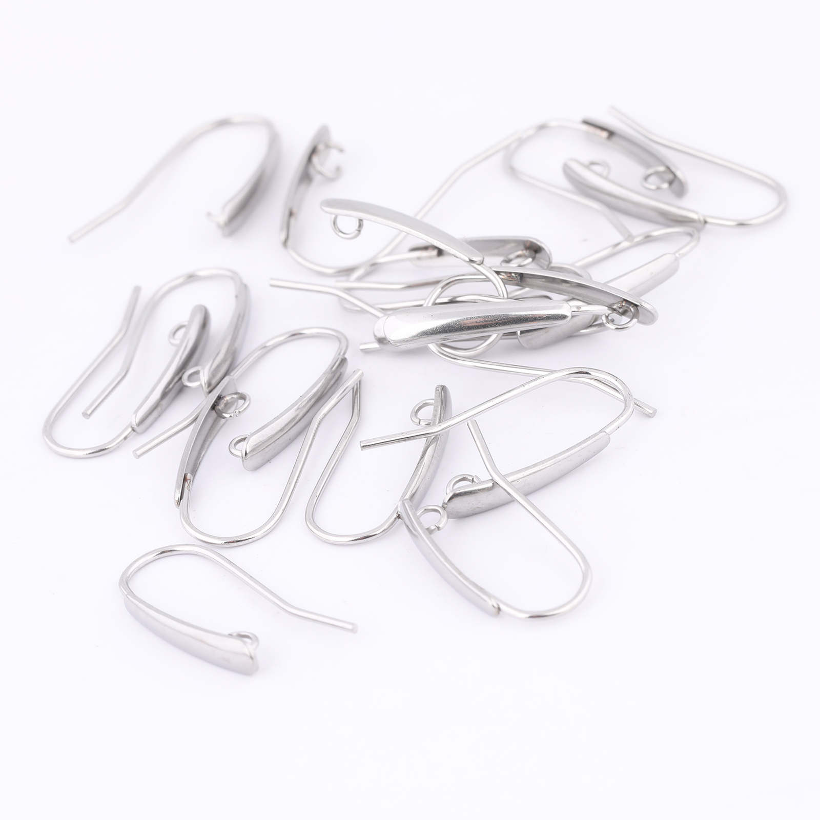 40pcs Stainless Steel Earring  - Jewelry Making Class recension och pris