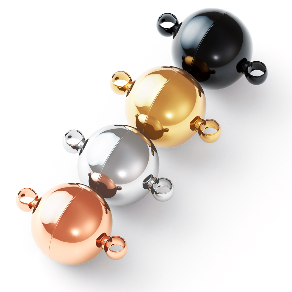 2pcs Stainless Steel Magnetic  - Jewelry Making Necklaces recension och pris