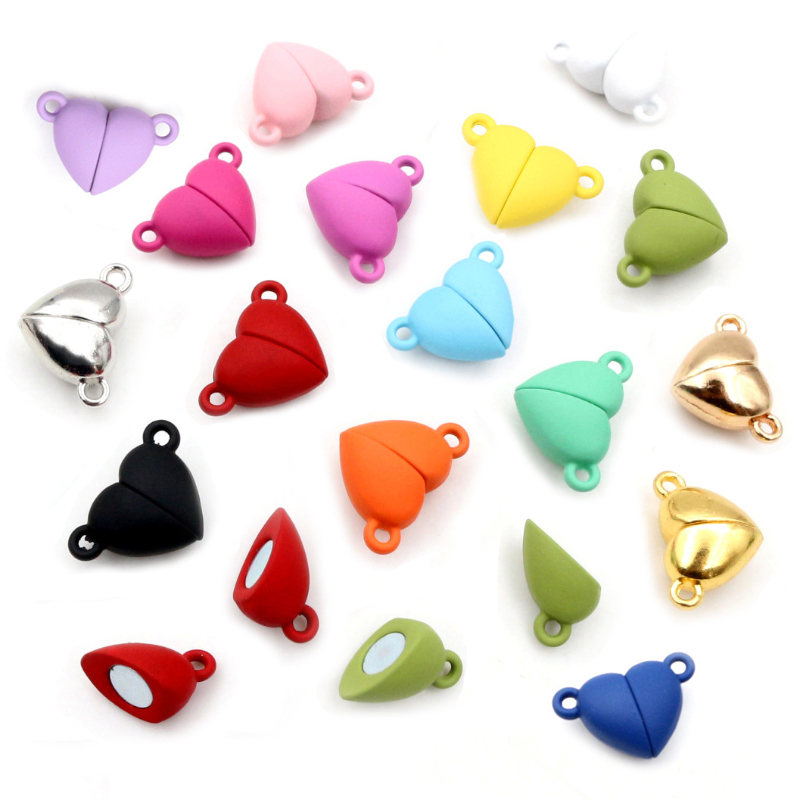 5 Sets Love Heart Shaped Magne - Jewelry Making For Couples recension och pris