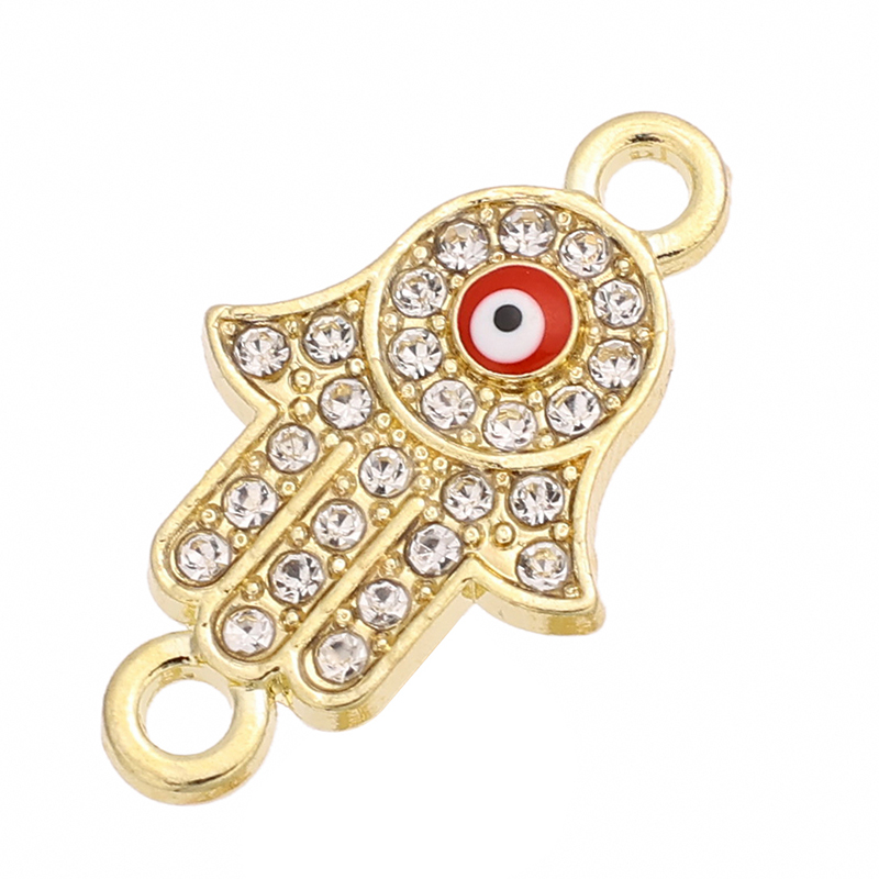 24*14MM 15Pcs Turkish Lucky Bl - Jewelry Making For Couples recension och pris