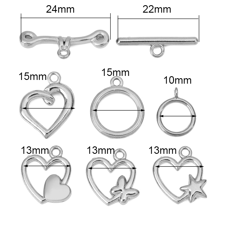 5sets PVD Never Fade Stainless - Jewelry Making Class recension och pris