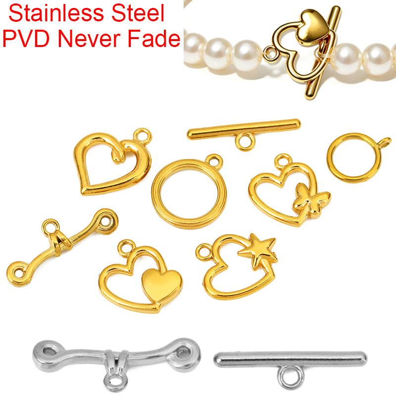 5sets PVD Never Fade Stainless - Jewelry Making Class recension och pris