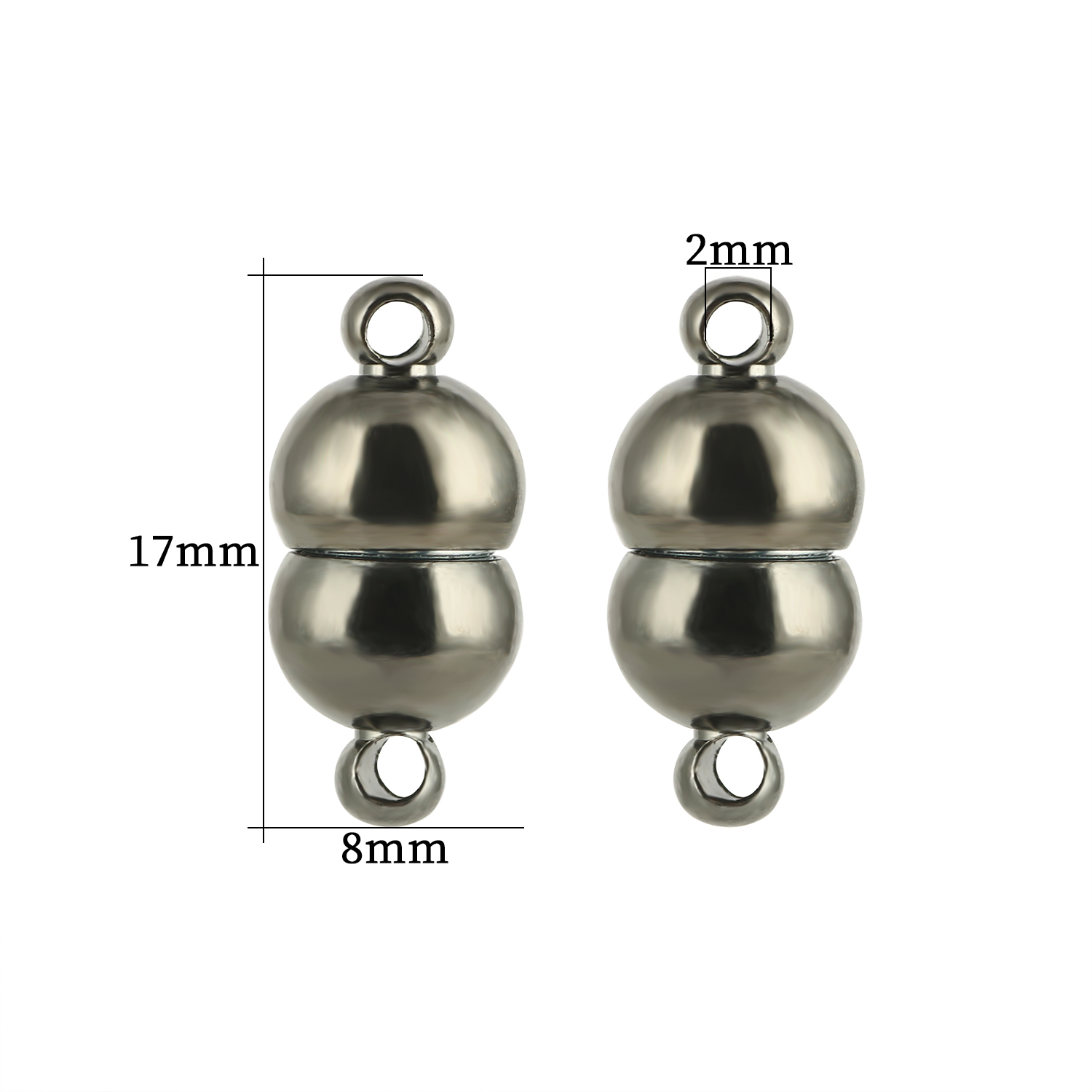 5Set Apple Gourd Shaped Strong - Jewelry Making For Couples recension och pris