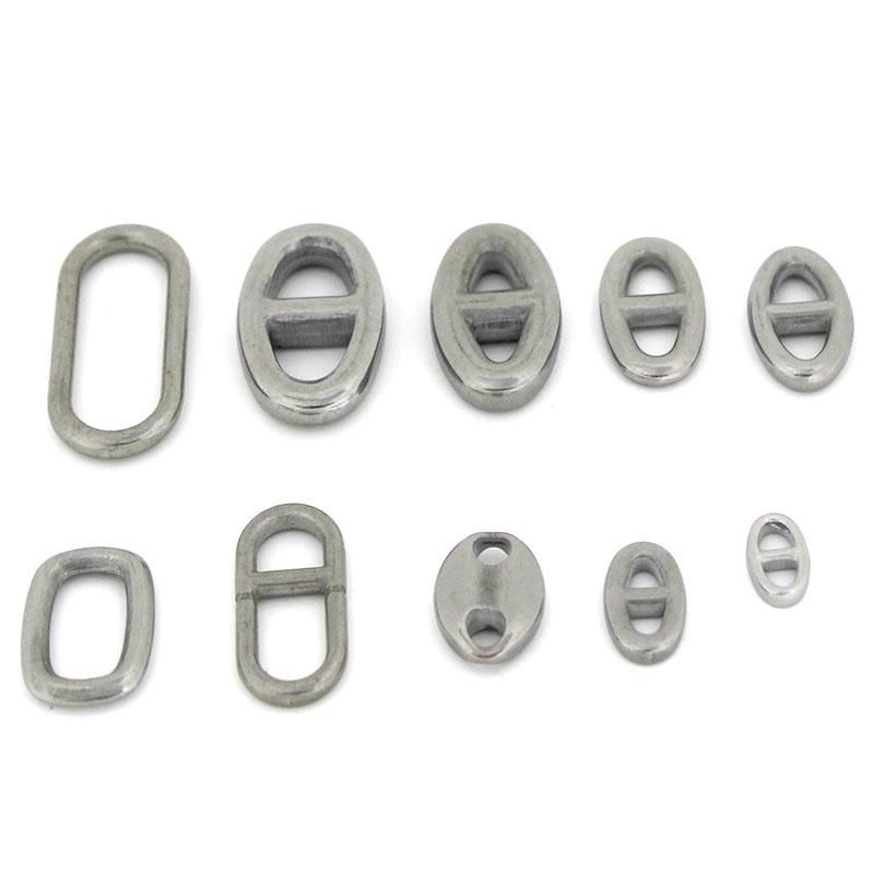10Pcs Stainless Steel Double H - Jewelry Making Class recension och pris