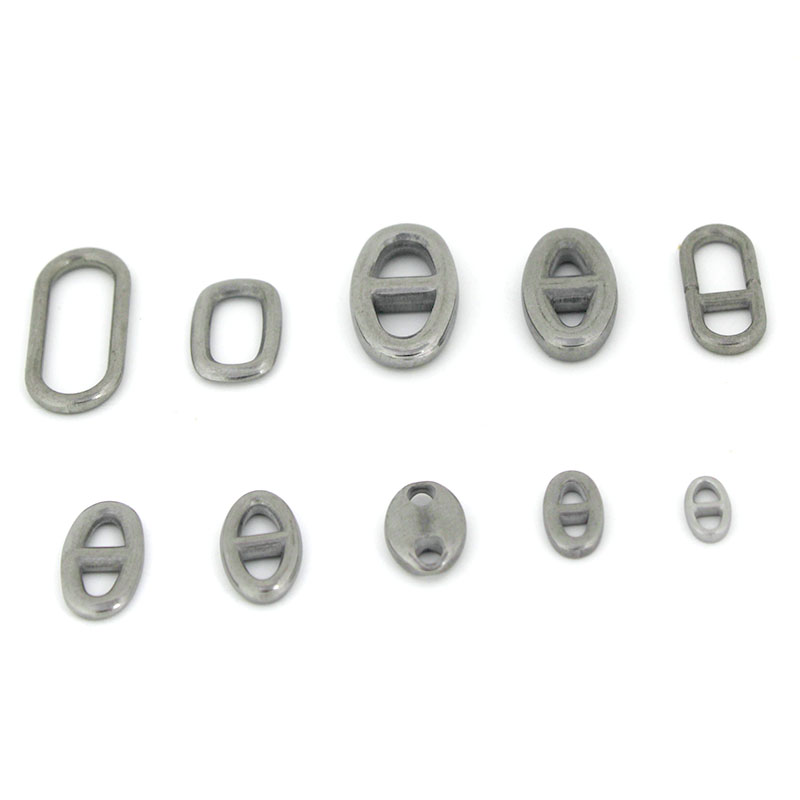 10Pcs Stainless Steel Double H - Jewelry Making Class recension och pris